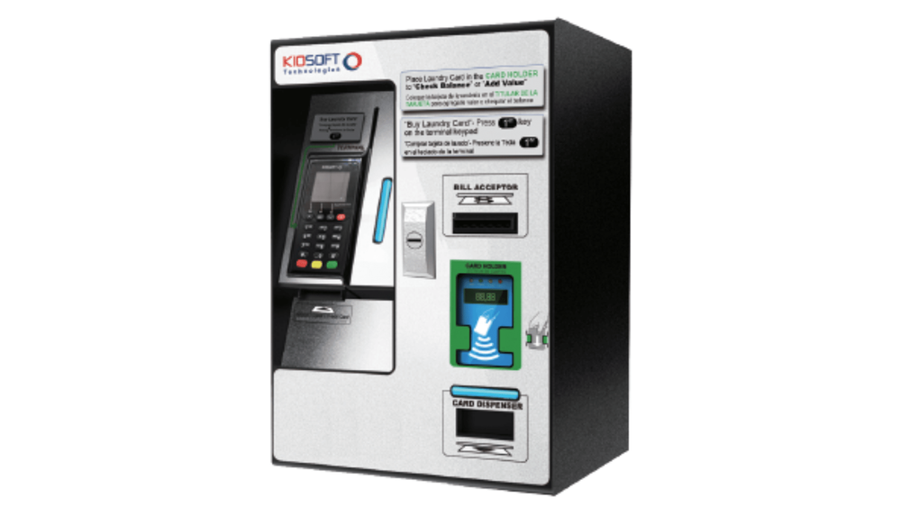 CleanPay Kiosk Laundry Payment Technology Solution USA