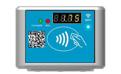 CleanReader Contactless Card Reader Laundry Payment Technology