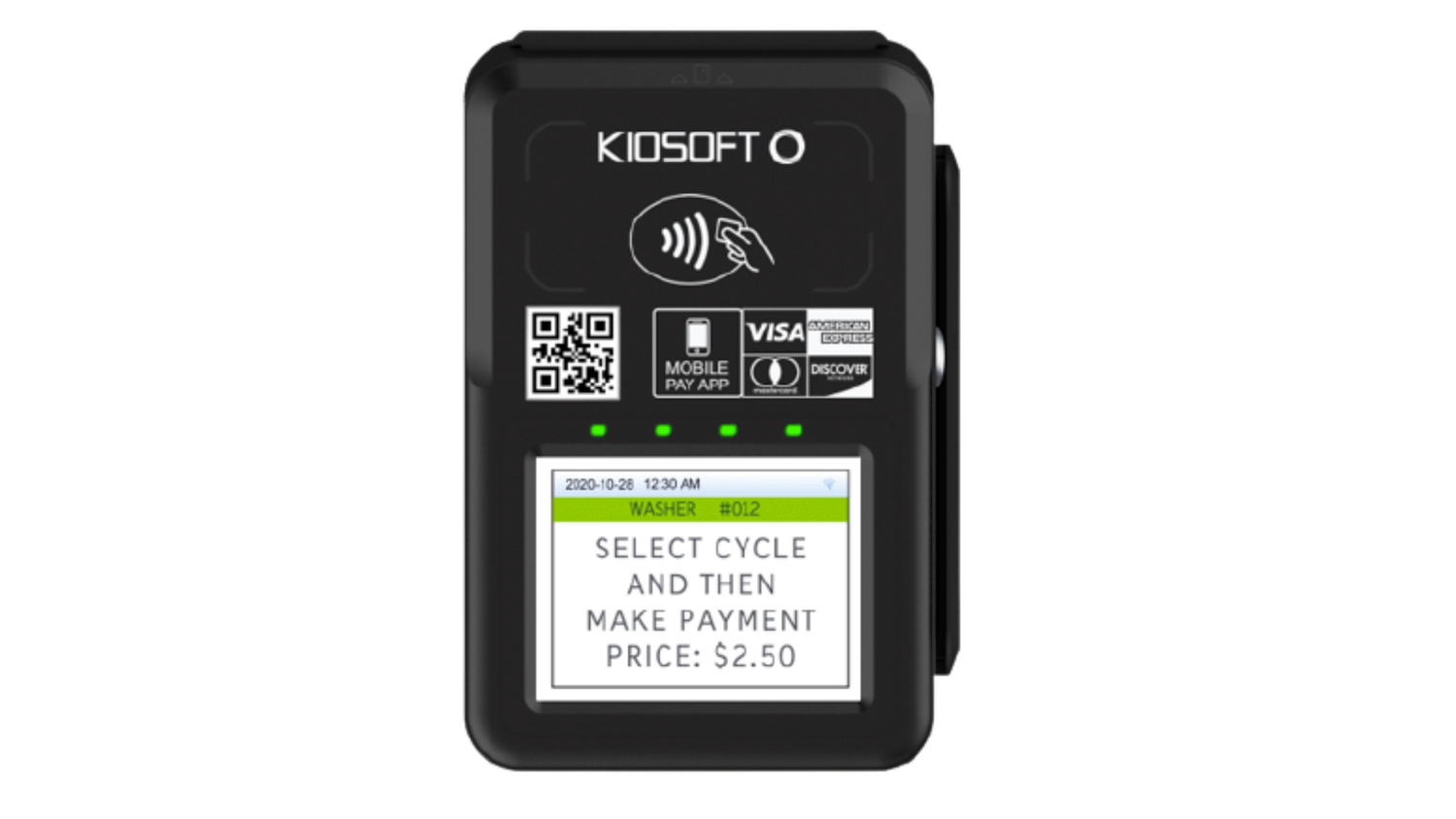 KioSoft Ultra LX Laundry Payment Technology Credit Debit System