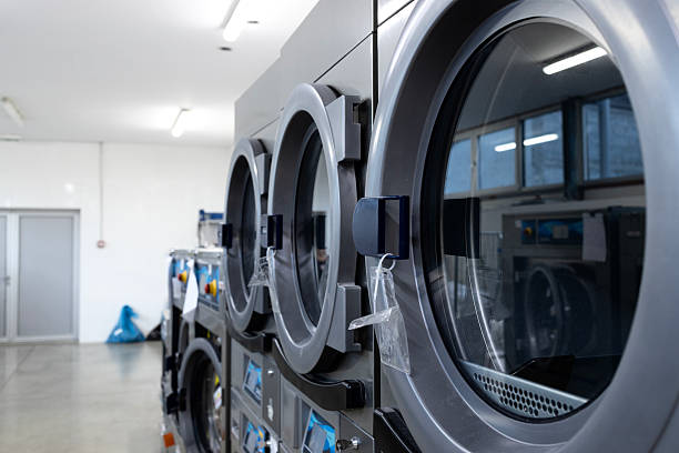 High-capacity commercial laundry equipment for multifamily properties